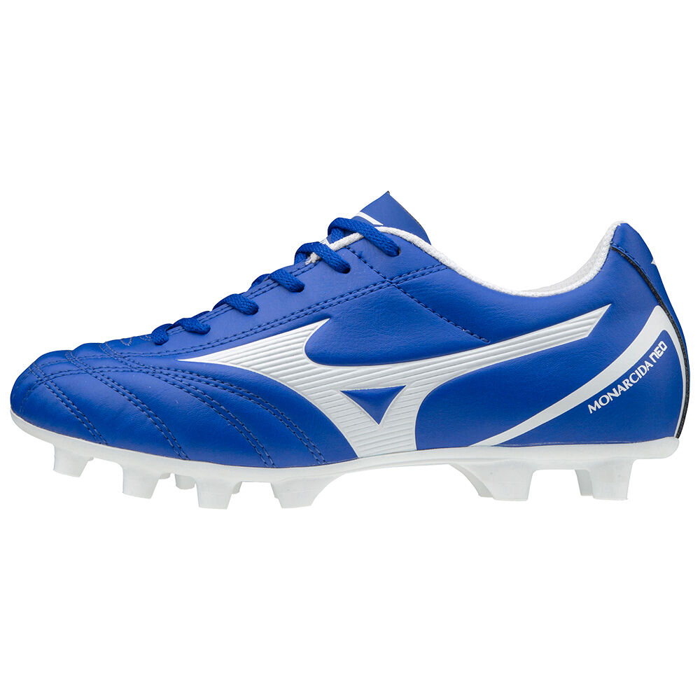 Mens Mizuno Monarcida Neo Select Soccer Cleats Blue/White Philippines (KCSAYU489)